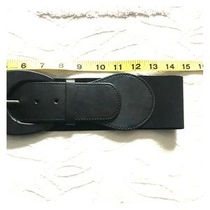 Wide Black Belt
